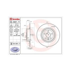 Brzdový kotúč MAGNETI MARELLI 360406138801