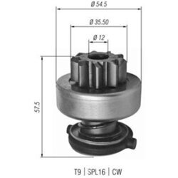 Pastorok štartéra MAGNETI MARELLI 940113020346