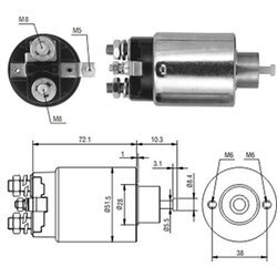 Elektromagnetický spínač pre štartér MAGNETI MARELLI 940113050224