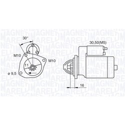 Štartér MAGNETI MARELLI 063280029010