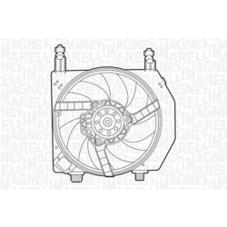 Ventilátor chladenia motora MAGNETI MARELLI 069422394010