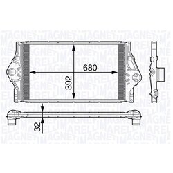 Chladič plniaceho vzduchu MAGNETI MARELLI 351319201870