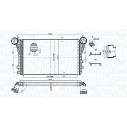 Chladič plniaceho vzduchu MAGNETI MARELLI 351319204040