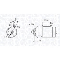 Štartér MAGNETI MARELLI 063521060140