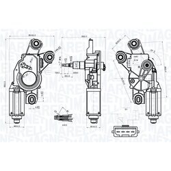 Motor stieračov MAGNETI MARELLI 064070000010