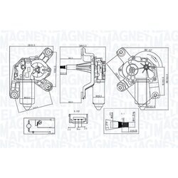 Motor stieračov MAGNETI MARELLI 064070900010