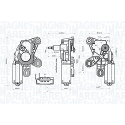 Motor stieračov MAGNETI MARELLI 064071700010