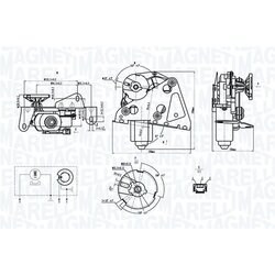 Motor stieračov MAGNETI MARELLI 064374400010