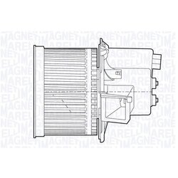 Vnútorný ventilátor MAGNETI MARELLI 069412651010