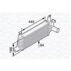 Chladič plniaceho vzduchu MAGNETI MARELLI 351319202240