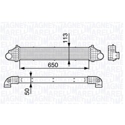 Chladič plniaceho vzduchu MAGNETI MARELLI 351319202990