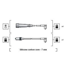 Sada zapaľovacích káblov MAGNETI MARELLI 941318111157