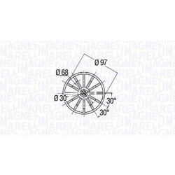 Mech pneumatického pruženia MAGNETI MARELLI 030607020282 - obr. 1