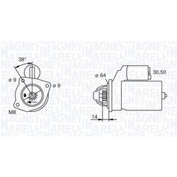 Štartér MAGNETI MARELLI 063102003010