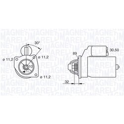 Štartér MAGNETI MARELLI 063207145010