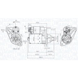 Štartér MAGNETI MARELLI 063721282010