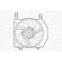 Ventilátor chladenia motora MAGNETI MARELLI 069422305010