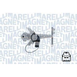 Mechanizmus zdvíhania okna MAGNETI MARELLI 350103170337