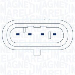 Mechanizmus zdvíhania okna MAGNETI MARELLI 350103488000 - obr. 1