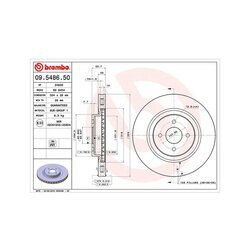 Brzdový kotúč MAGNETI MARELLI 360406005300