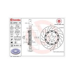 Brzdový kotúč MAGNETI MARELLI 360406129903