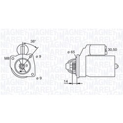 Štartér MAGNETI MARELLI 063101015010