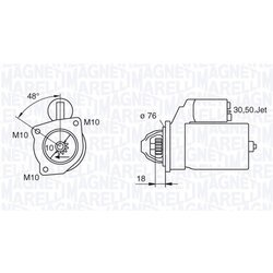 Štartér MAGNETI MARELLI 063280008010