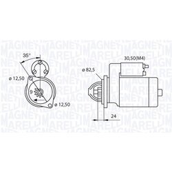 Štartér MAGNETI MARELLI 063521093570