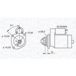 Štartér MAGNETI MARELLI 063522310050