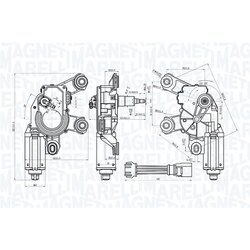 Motor stieračov MAGNETI MARELLI 064073100010