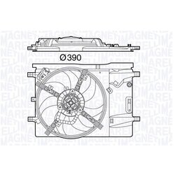 Ventilátor chladenia motora MAGNETI MARELLI 069422576010