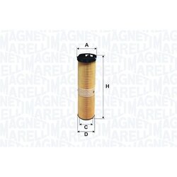 Olejový filter MAGNETI MARELLI 153071762440