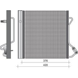 Kondenzátor klimatizácie MAGNETI MARELLI 350203264000