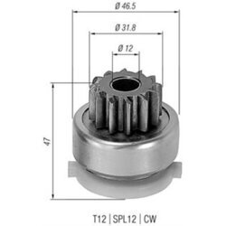 Pastorok štartéra MAGNETI MARELLI 940113020416