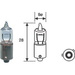 Žiarovka koncového svetla MAGNETI MARELLI 002701100000