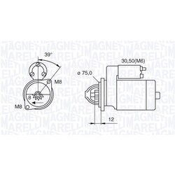 Štartér MAGNETI MARELLI 063522607010