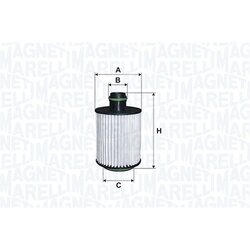 Olejový filter MAGNETI MARELLI 153071762464