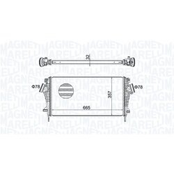 Chladič plniaceho vzduchu MAGNETI MARELLI 351319204440 - obr. 1