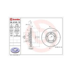 Brzdový kotúč MAGNETI MARELLI 360406126400