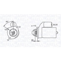 Štartér MAGNETI MARELLI 063217126010