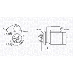 Štartér MAGNETI MARELLI 063523626010