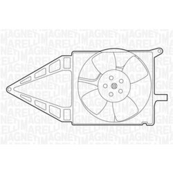 Ventilátor chladenia motora MAGNETI MARELLI 069422210010