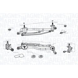 Mechanizmus stieračov MAGNETI MARELLI 085570714010 - obr. 2