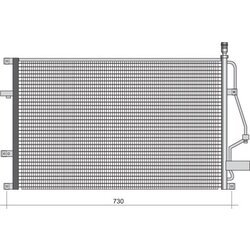 Kondenzátor klimatizácie MAGNETI MARELLI 350203488000