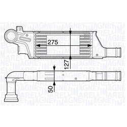 Chladič plniaceho vzduchu MAGNETI MARELLI 351319201880