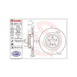 Brzdový kotúč MAGNETI MARELLI 360406131804