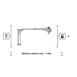 Sada zapaľovacích káblov MAGNETI MARELLI 941318111144