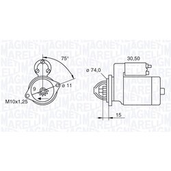 Štartér MAGNETI MARELLI 063280054010