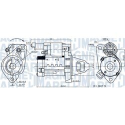 Štartér MAGNETI MARELLI 063721642610