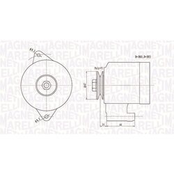 Alternátor MAGNETI MARELLI 063731472010